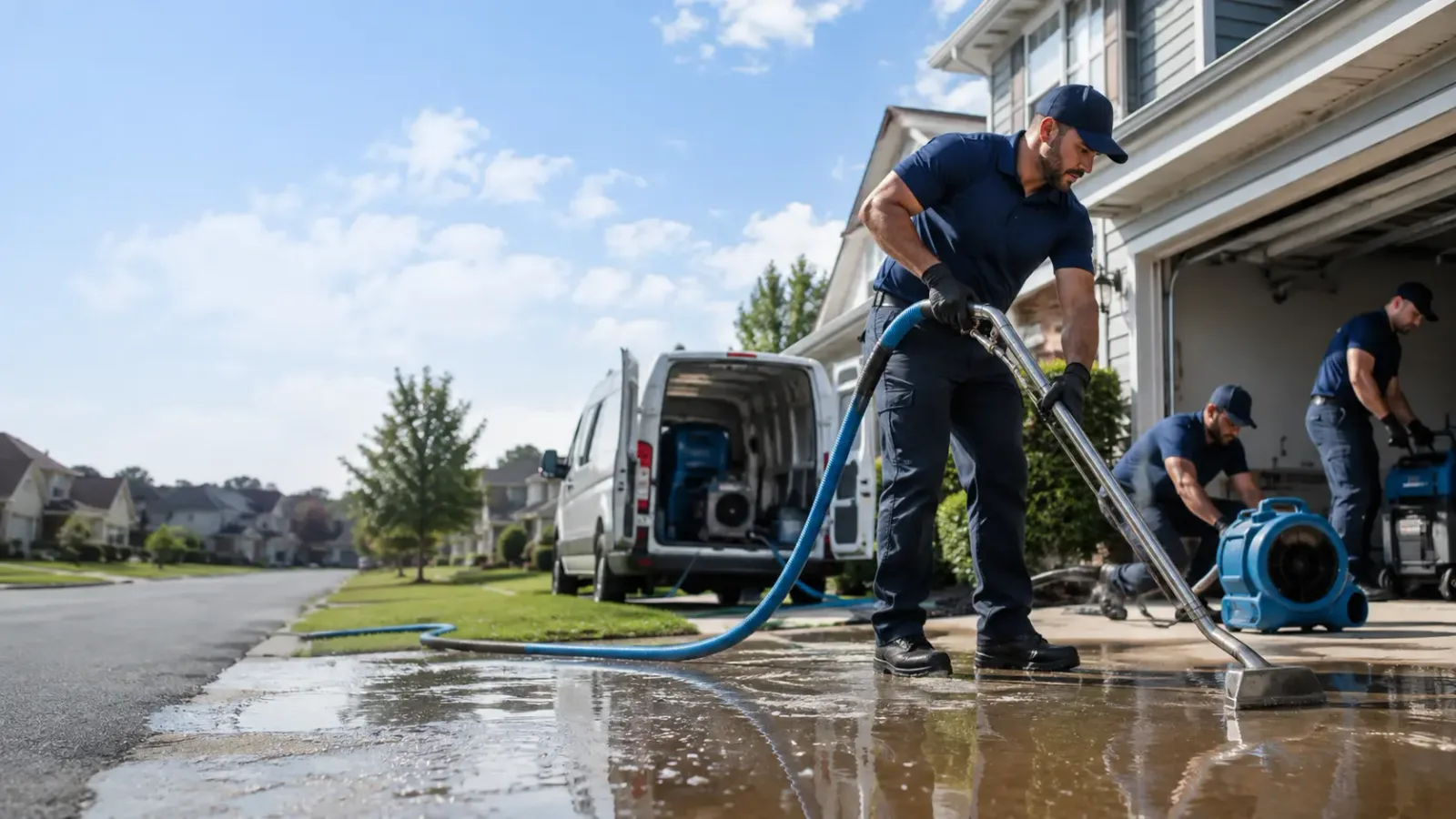 Flood Damage Restoration in Alhambra, IL